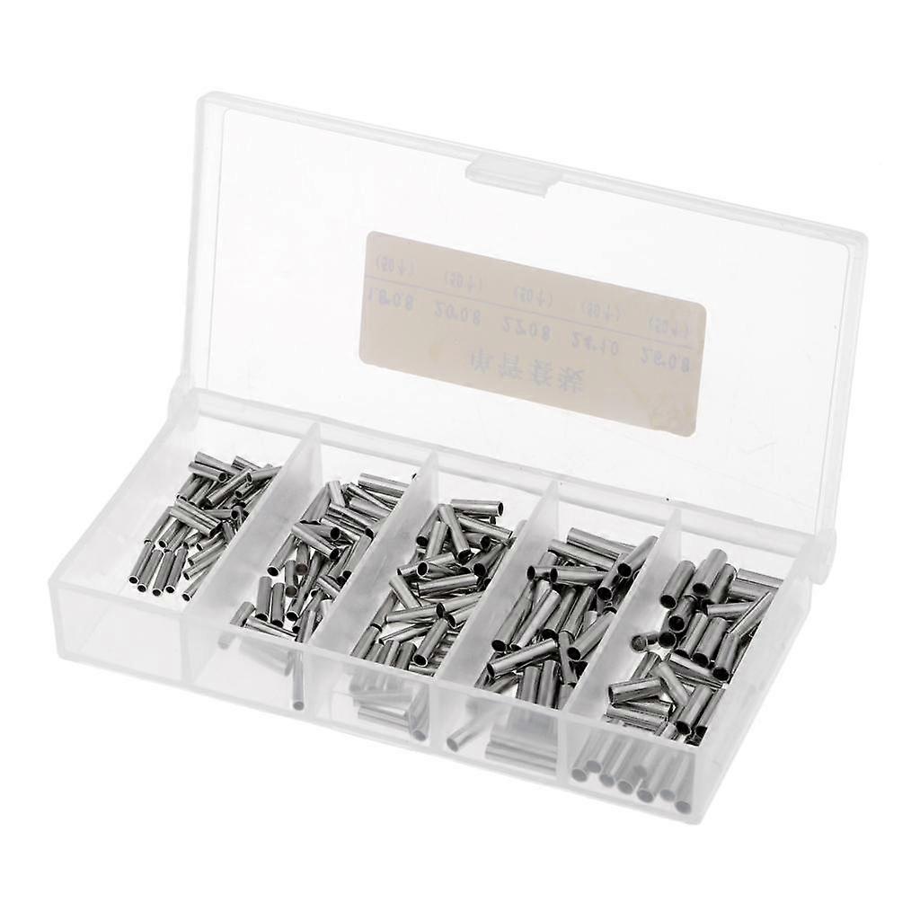 250pcs Pesca Barril Único Crimpado