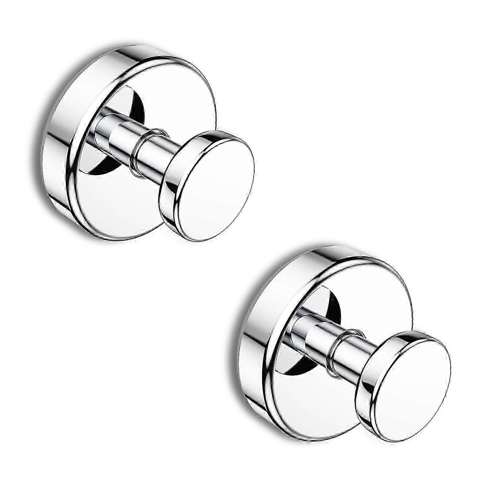 2-Pack Suction Cup Hooks for Bathroom Walls