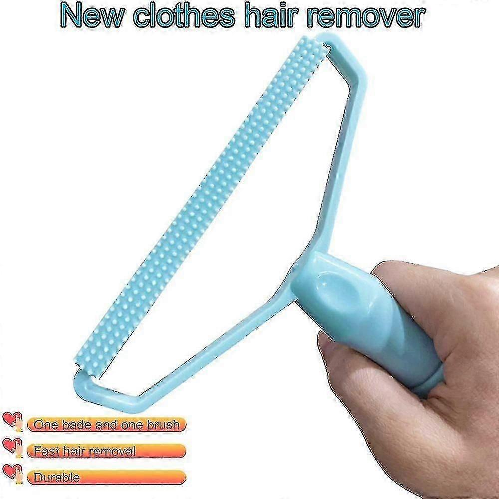 2pcs Portable Lint Remover, Sweater Clean Tool, Double Sided Fuzz Remover For Removing Dust And Pet