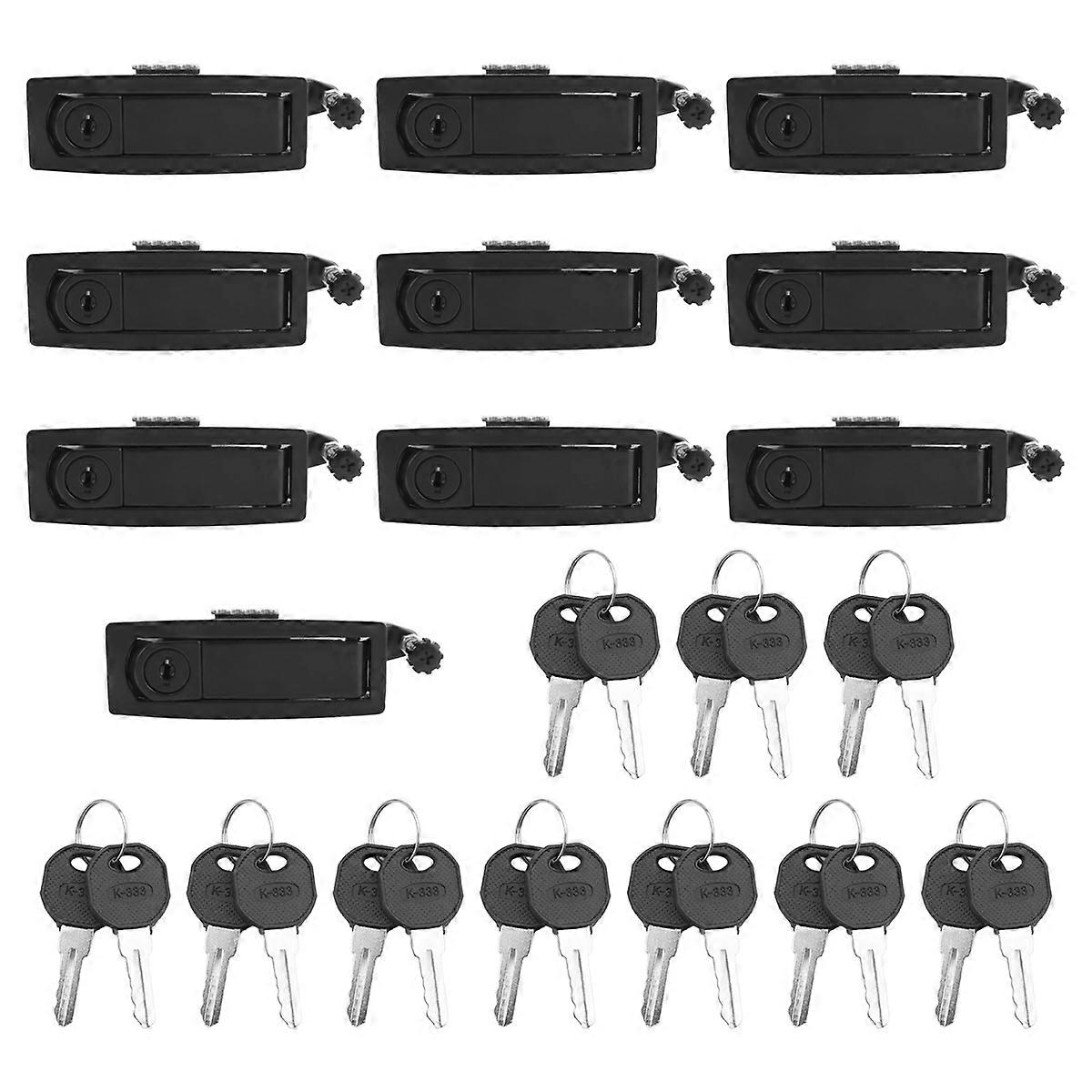 10PCS Compression Latch Flush Lever Latch Lock for Marine Car