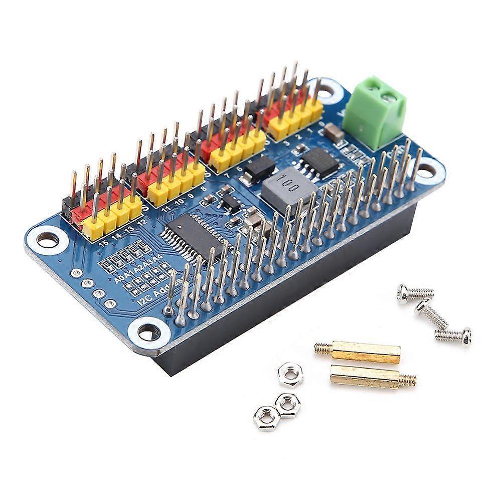 Hochwertige Raspberry Pi Servo Treiberplatine - 16 Kanäle mit 12-Bit-Auflösung