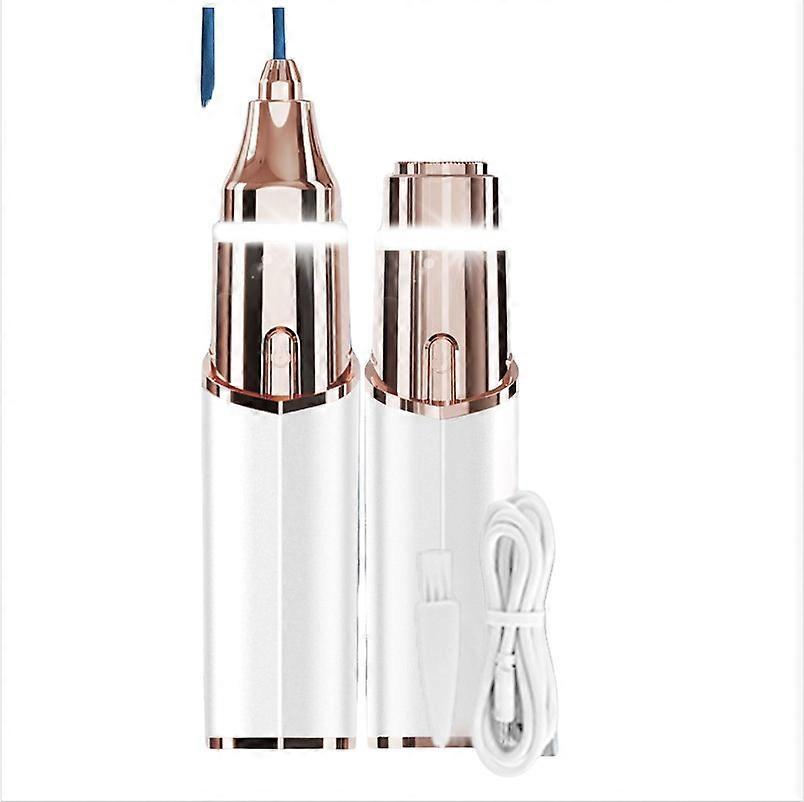 INF genopladelig bærbar mini læbestift hårfjerner