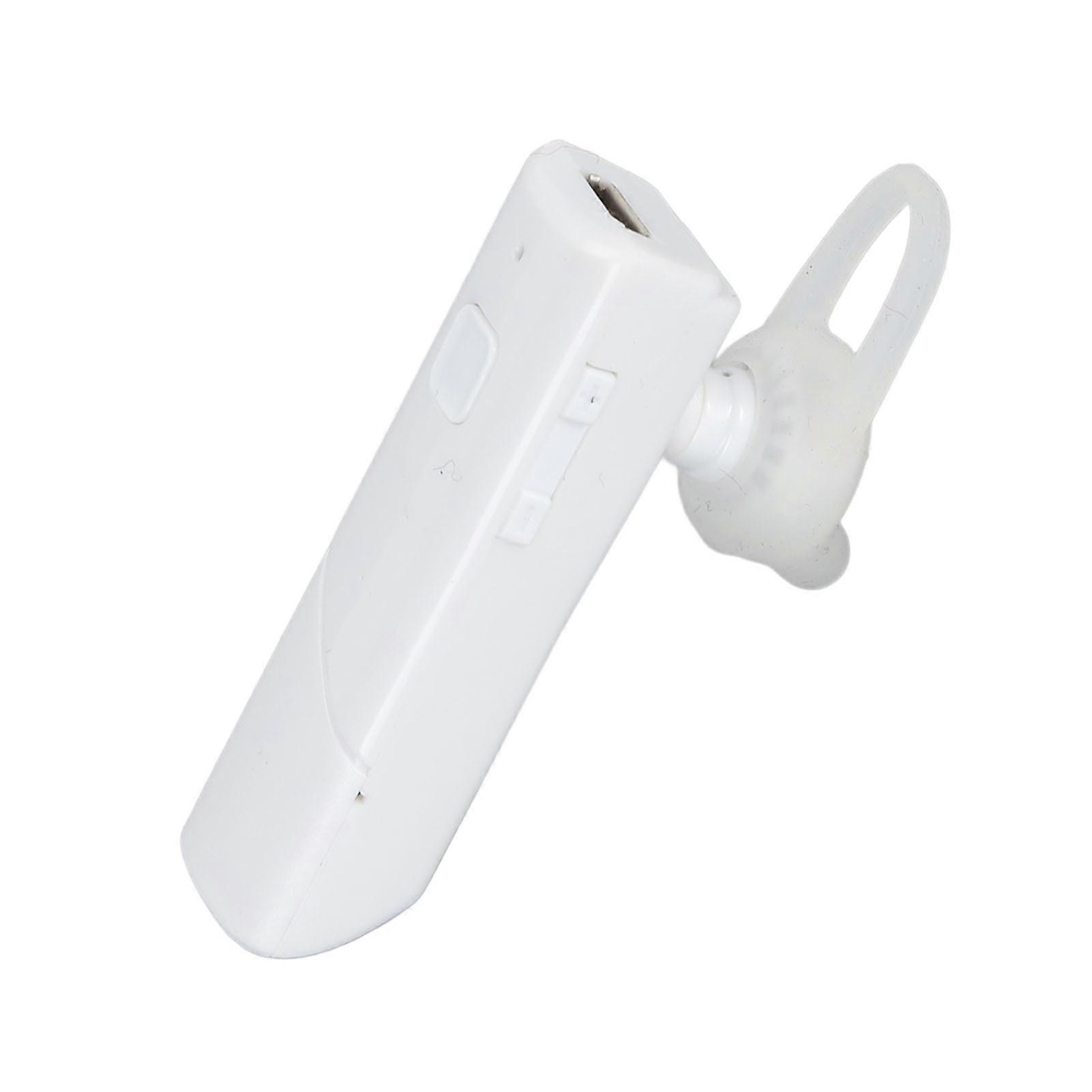 Language Translator Earbuds 84 Language Online Real Time Bluetooth 4.2 Voice Translator for Driving Running White