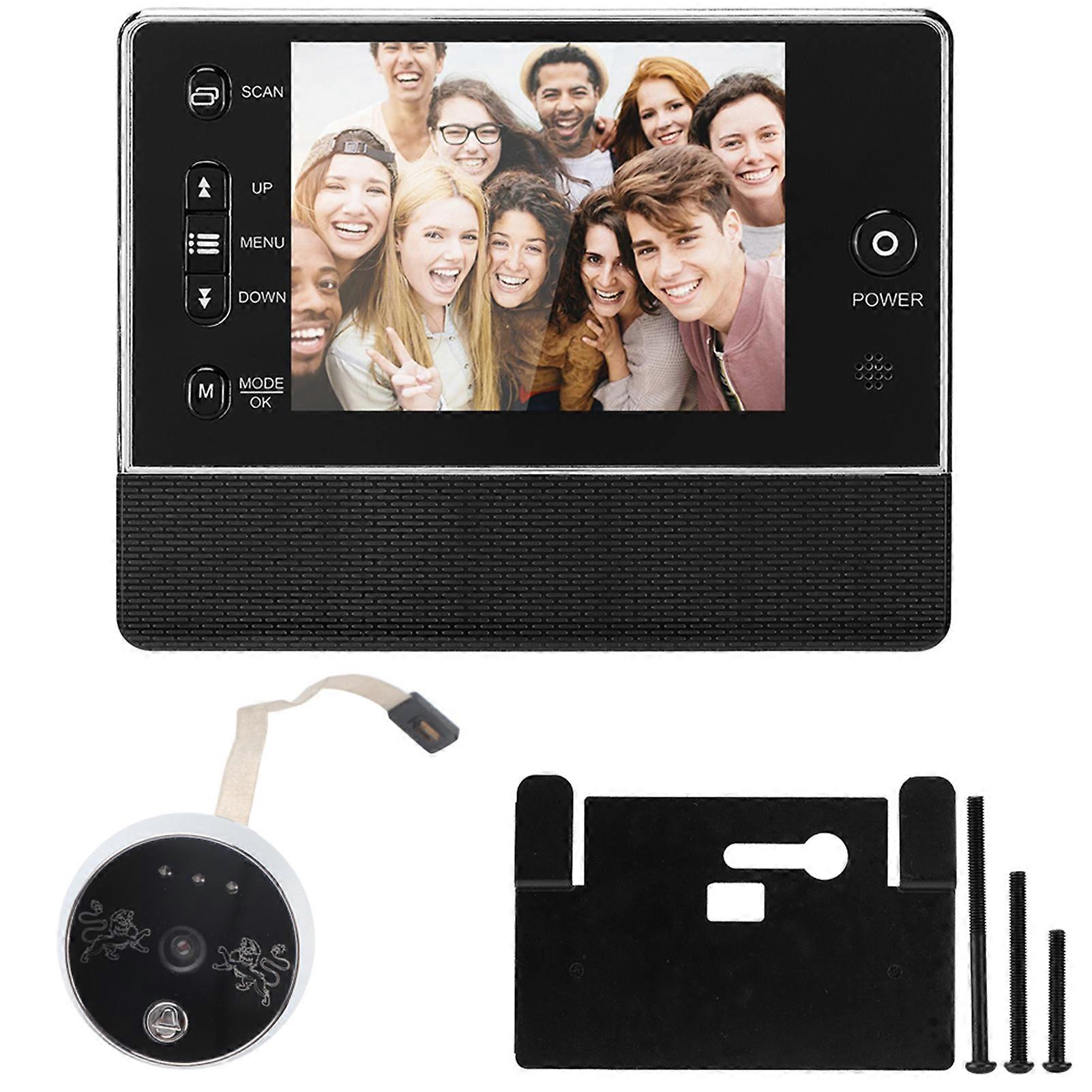3.5inch TFT Wireless Visual Doorbell Intercom Video Door Bell Interphone Home Security