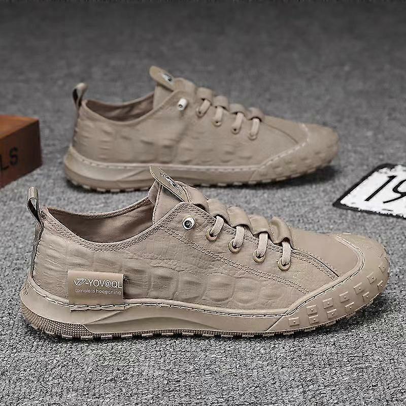2023 Summer Umbrella Upper Men Casual Shoes Quick Lace Walking Sneaker Non-slip Business Comfort Travel Unisex Tenis Masculino