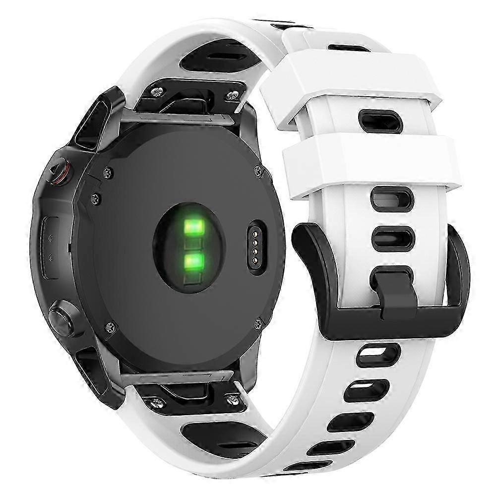 Type B KALEBOL KLB-SSPWGJ-001 Compatible with Certain Brand Fenix 7/7 Pro Watch Band QuickFit 22mm Flexible Silicone