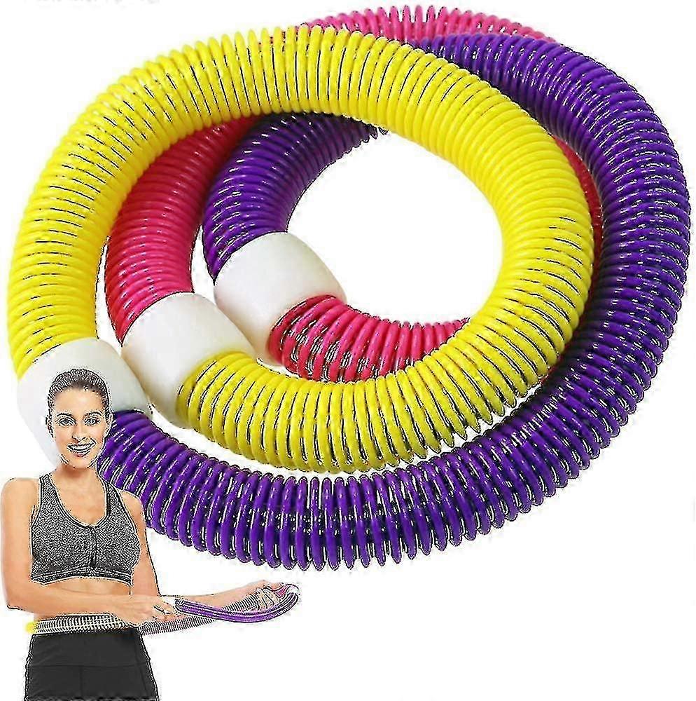 Collapsible Exercise Hoop for Weight Loss - Soft Spring Hula Hoop