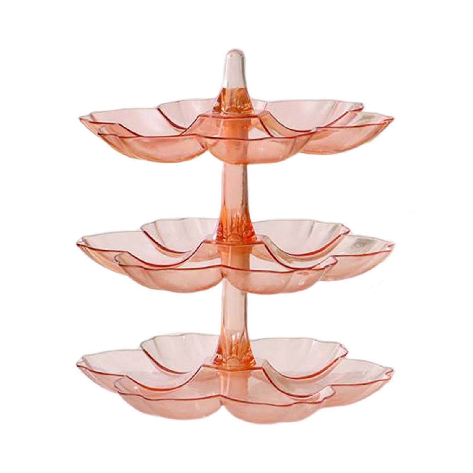 Fruit Plates Multipurpose Candy Tray Rack for Countertop Decor Purple