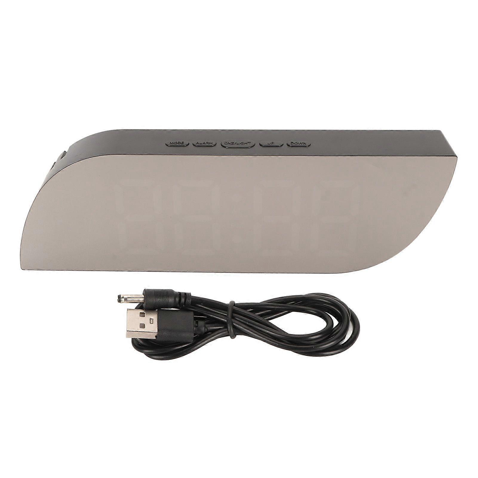 2025 Latest Model  LED Mirror Electronic Clocks 12H 24H Display Intelligent