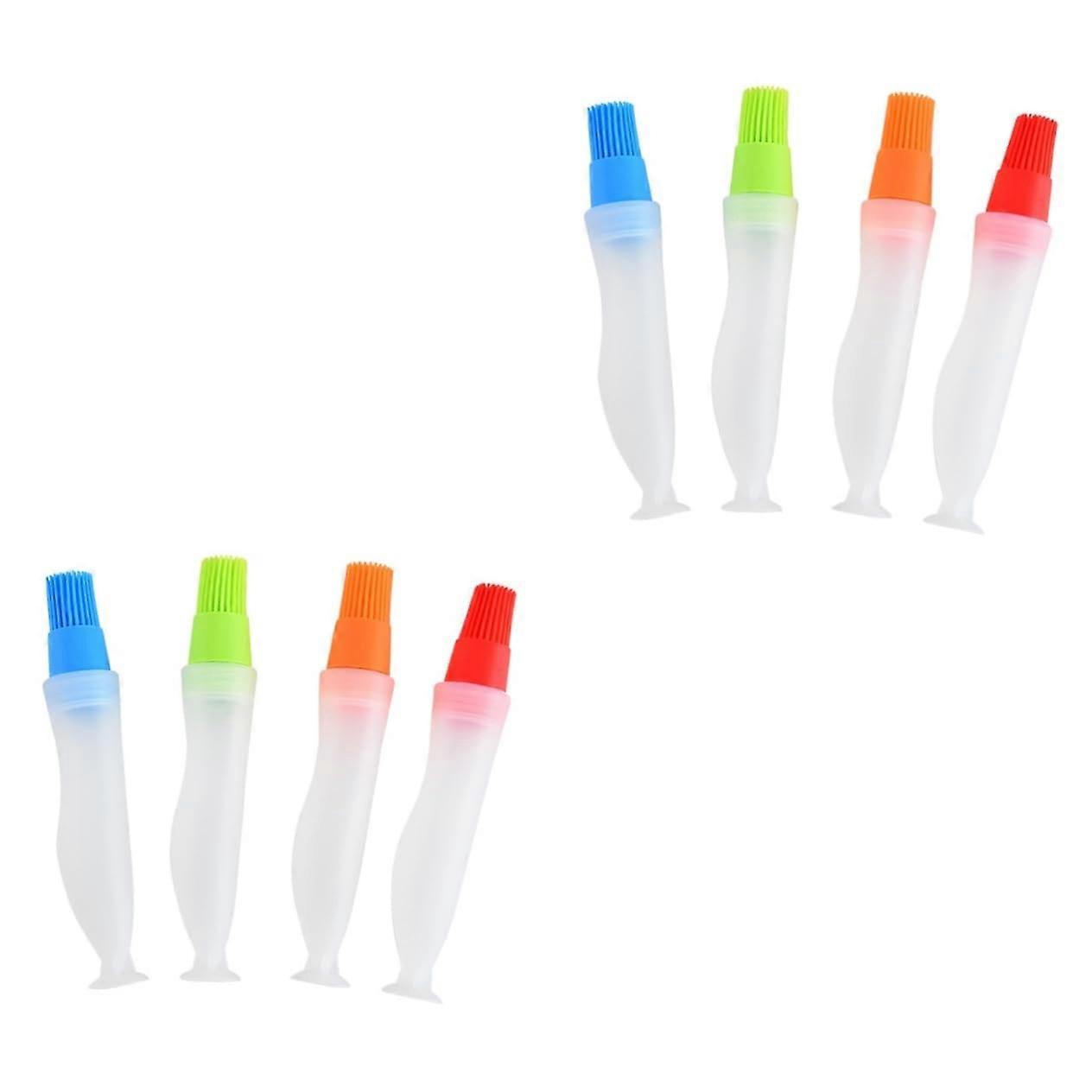 oil bottle brush for grilling container multifunctional tool 4 pieces 2
