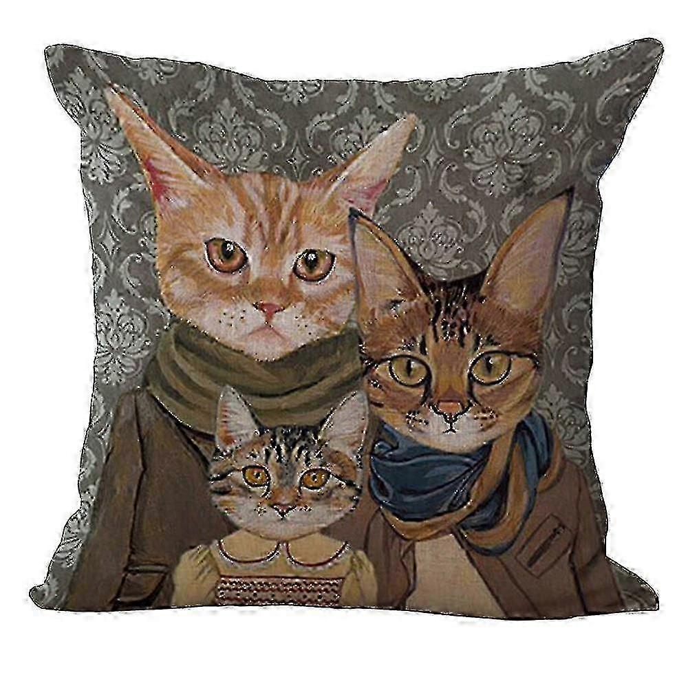 2025 Cat Cushion Cover