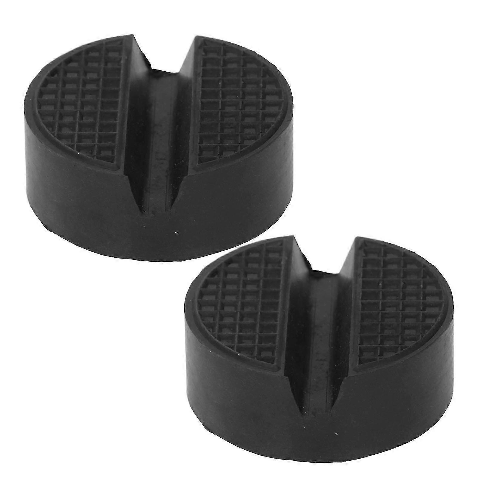 2PCS Universal Rubber Jack Pad Adapter for Car Stand Lifting Protector
