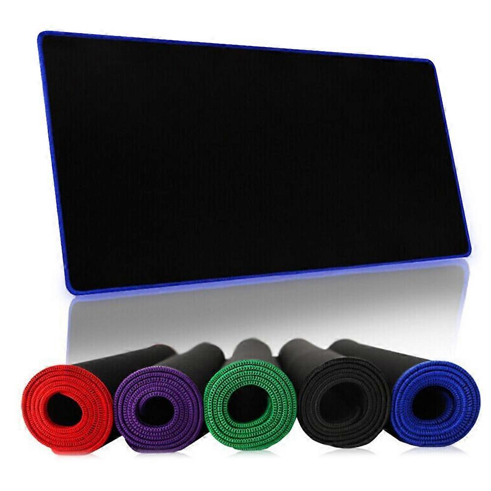 Keyboard And Mouse Pad Extended Rubber Cloth Ultra Large Design Graphic Design 30X70X0.3Cm Black 1Set