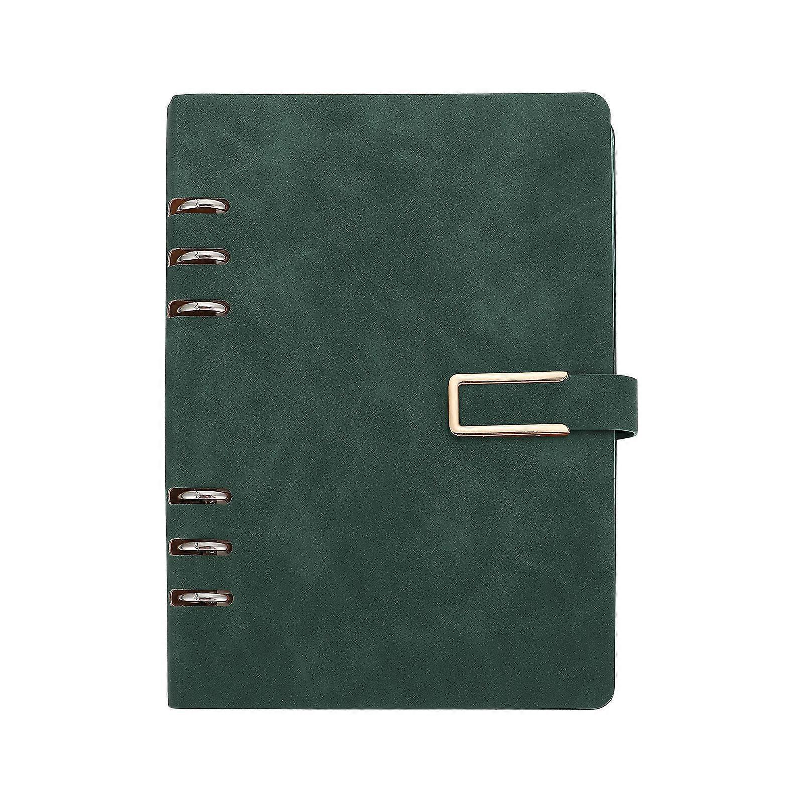 Office Notebook Business Notepad Writing Diary Work Plan Students Teachers Green Color A5 Size 1Set
