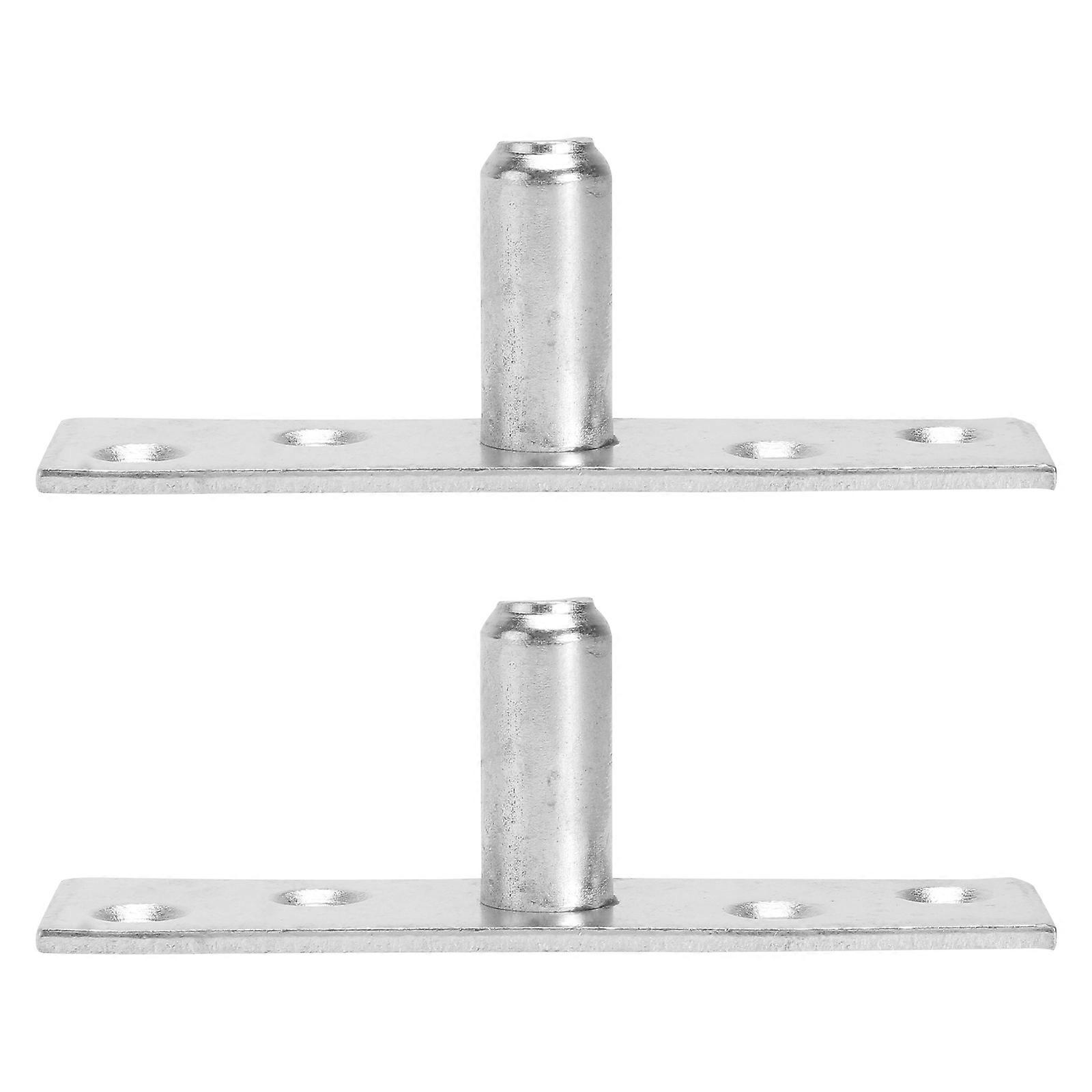 Sliding Door Floor Guide Hardware Position Fixing Kitchen 9.5*2.8cm Stainless Steel 2Pcs