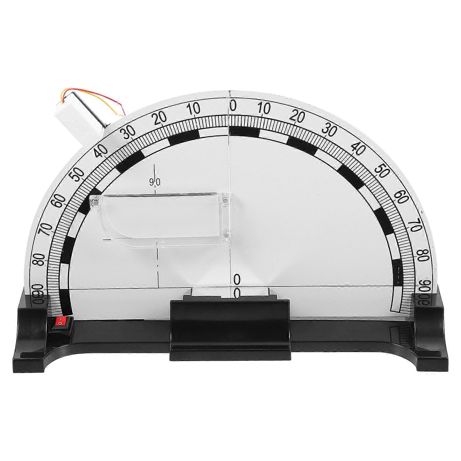 Optical Experiment Kit Light Reflection Refraction Demonstrator Professional Teaching Instrument For Classroom Use Black Metal 1Set