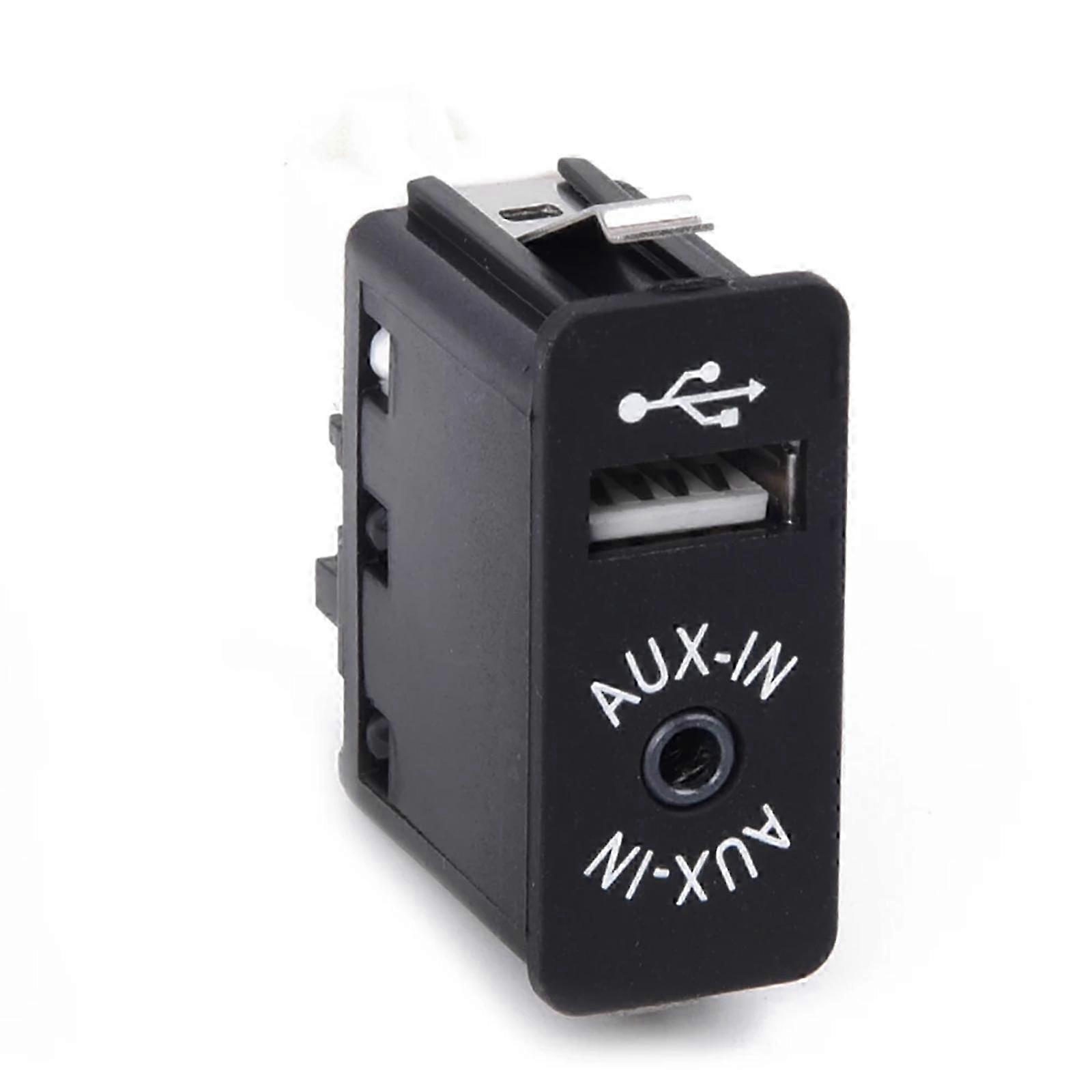 USB AUX Input Socket Switch for E60 E61 E63 E64 E81 E82 E84 E87 E88 E90 E91 E92 E93 84109237653 9237653 Auto Accessory Edition 0618