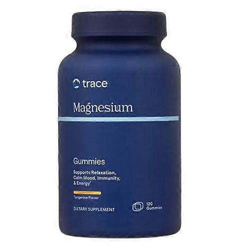 Trace Minerals Magnesium Gummies Tangerine, 120 Count (Pack of 2)