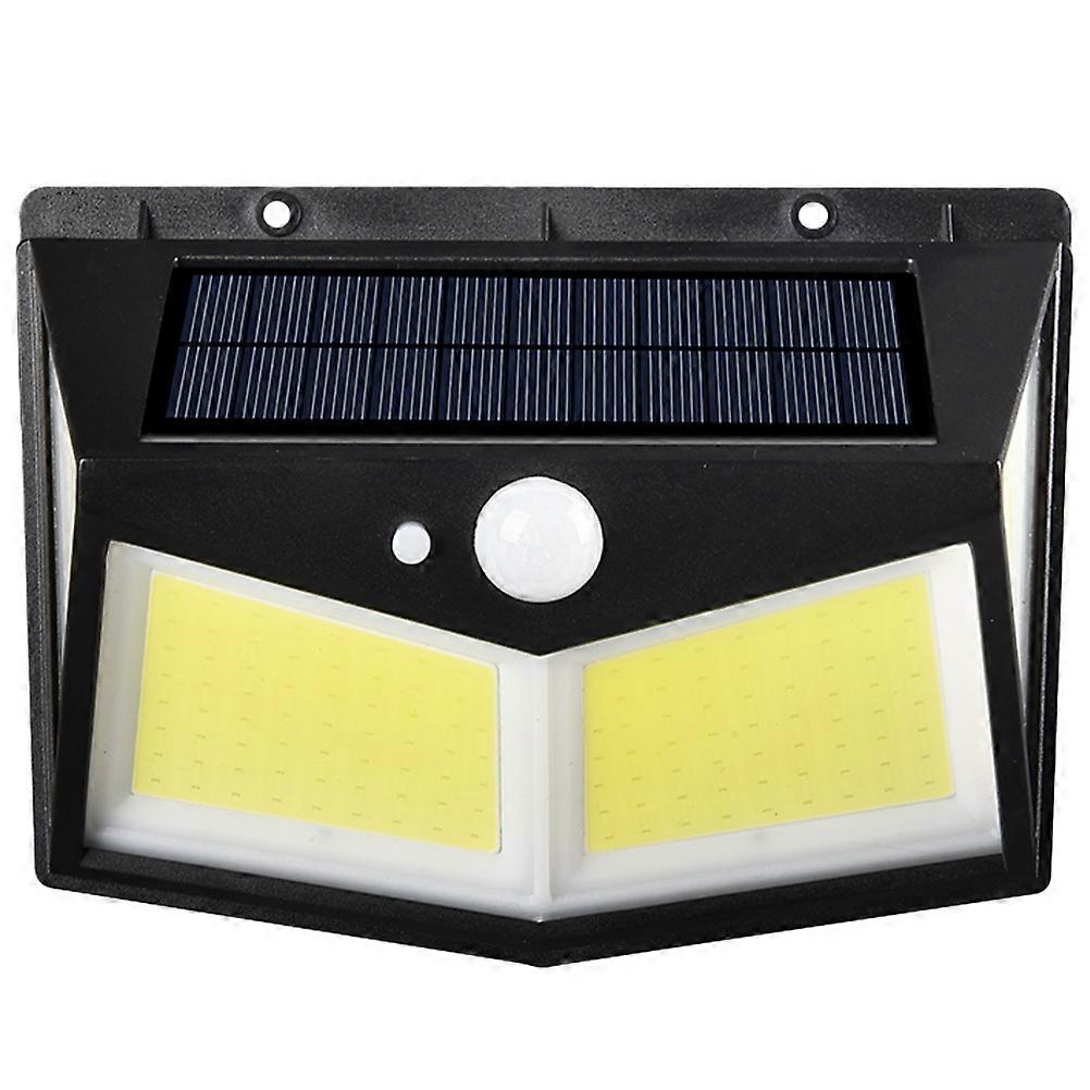Solar Powered LED Wall Light with Motion Sensor for Outdoor Garden, Pathway & Entrance Lighting