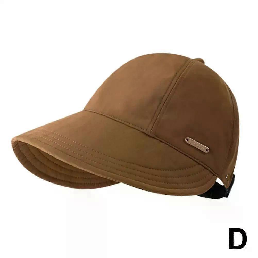 Women's Baseball Sun Cap Face Mask Sun Cap Effectively Blocks Sunlight Adjustable Cap Visor Dangable Fisherman Hat