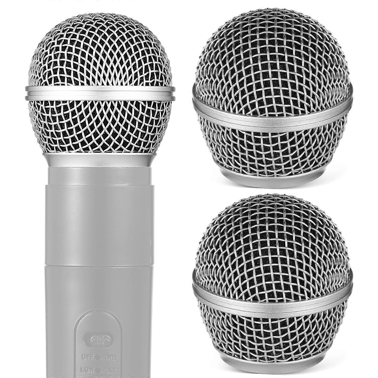Headset Microphone Cover Microphone Ball Heads Windscreen Audio Professionals 2Pcs