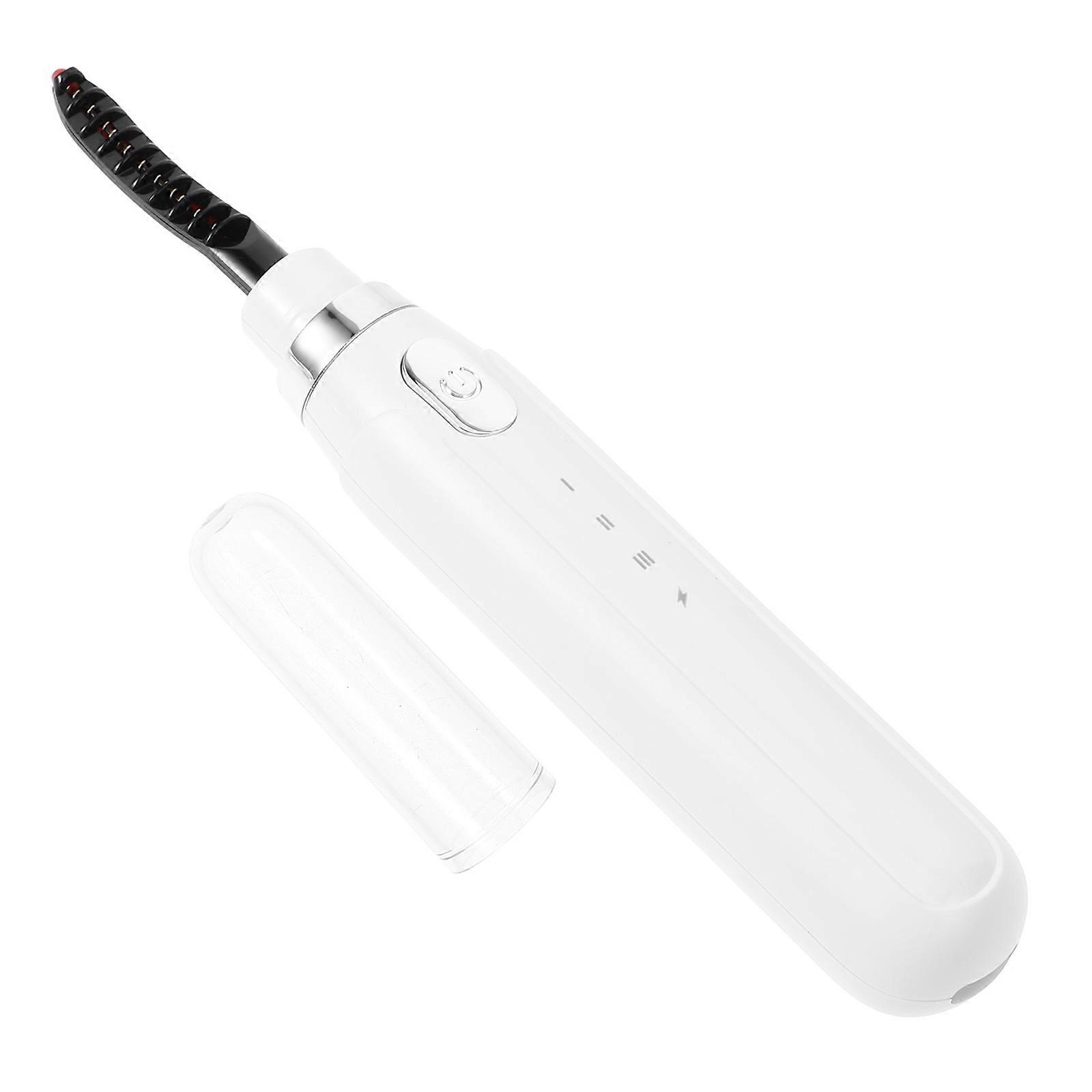 Practical Eyelash Tool Heated Curler Rechargeable Makeup Routine Minimalist Design 13.30X2.00X2.00CM 1Set