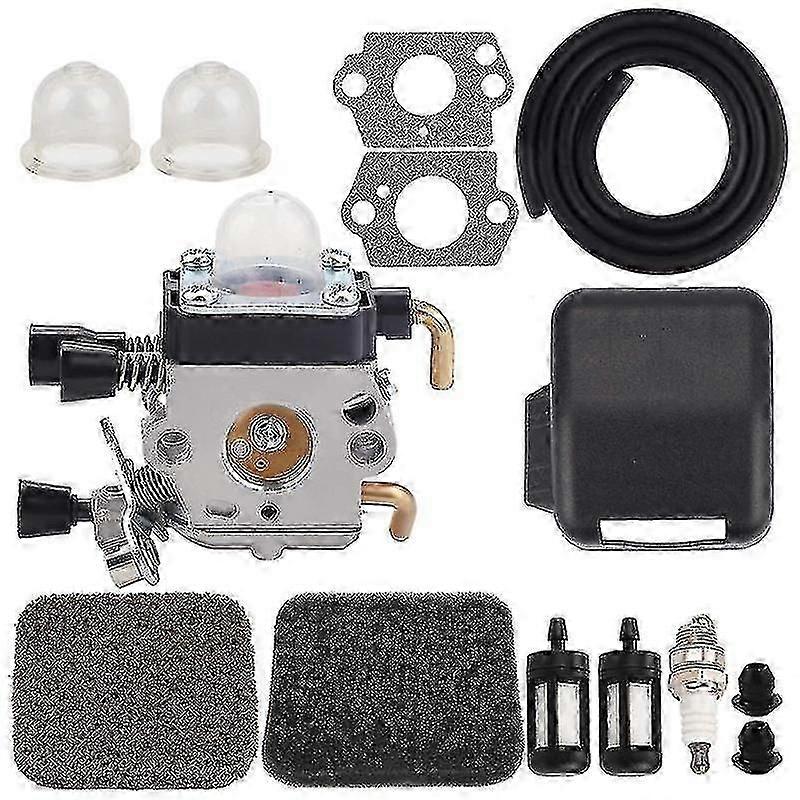 Fs85 Carburetor + Air Filter Cover For Stihl Fs75 Fs80 Fs 85 Km80 Km85 Fc75 String Trimmer Brush Cu