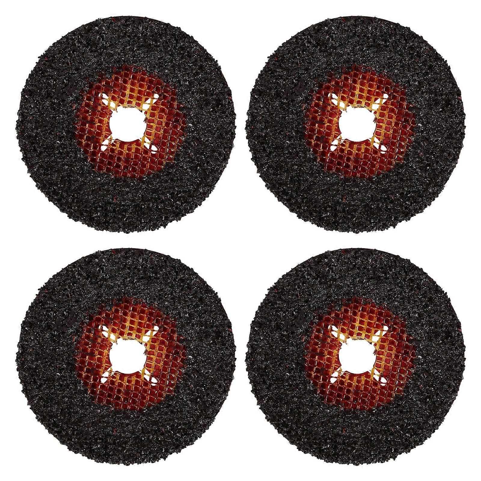 Grinding Disc Pad Angle Grinder Attachment Polishing Pad Backing Plate Repair Work Sturdy Metal Material Polishing 4Pcs