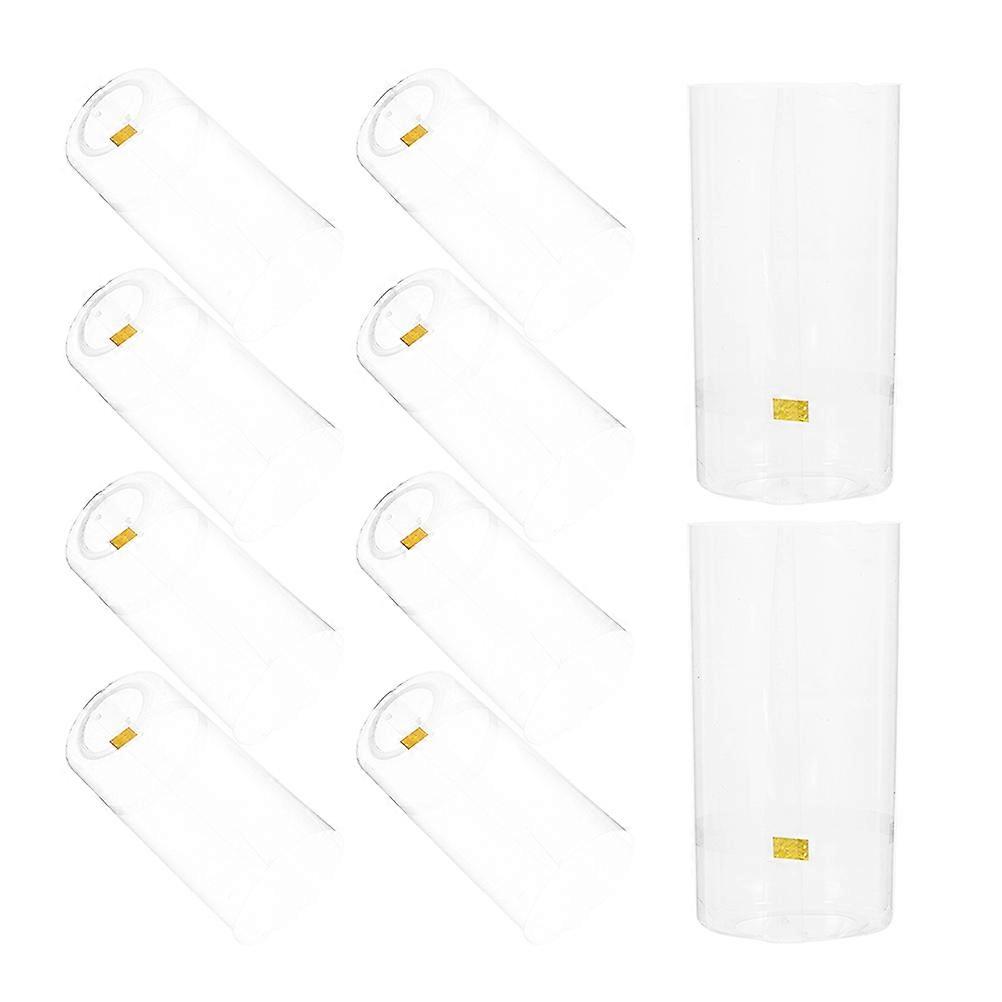 Heat Shrink Covers Tops Prevent Bars Circular Compact and Simple Design 100PCS