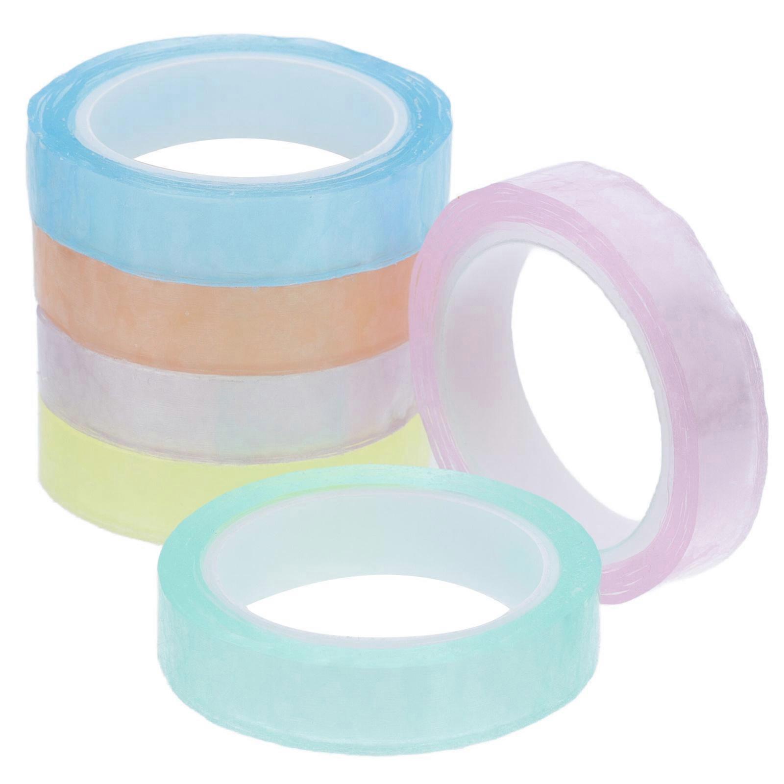Tapes Sticky Ball Tapes Temporary Floor Marking for Games and Activities Strong Adhesion 6 Rolls