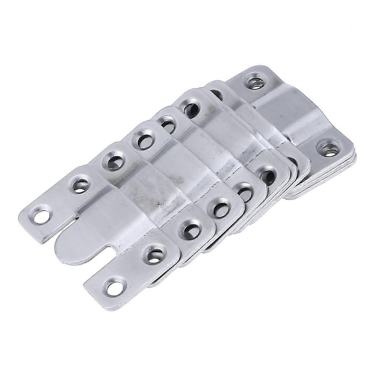 Stainless Steel Frame Hangers Picture Hooks For Hanging Wall Decorations Home Use Triangle D-Ring Shape 10Pcs