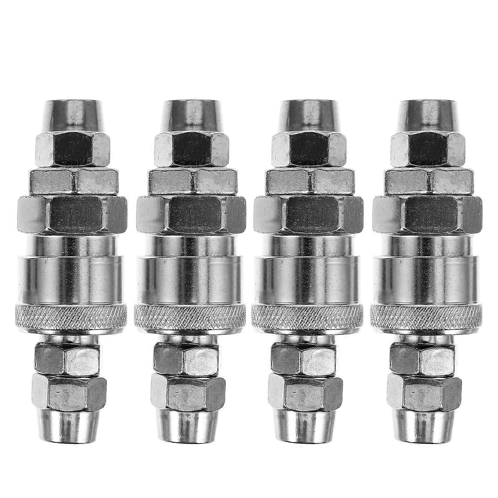 Air Compressor Hose Fitting Quick Pneumatic Connector Wide Compatibility C-type 4Pcs