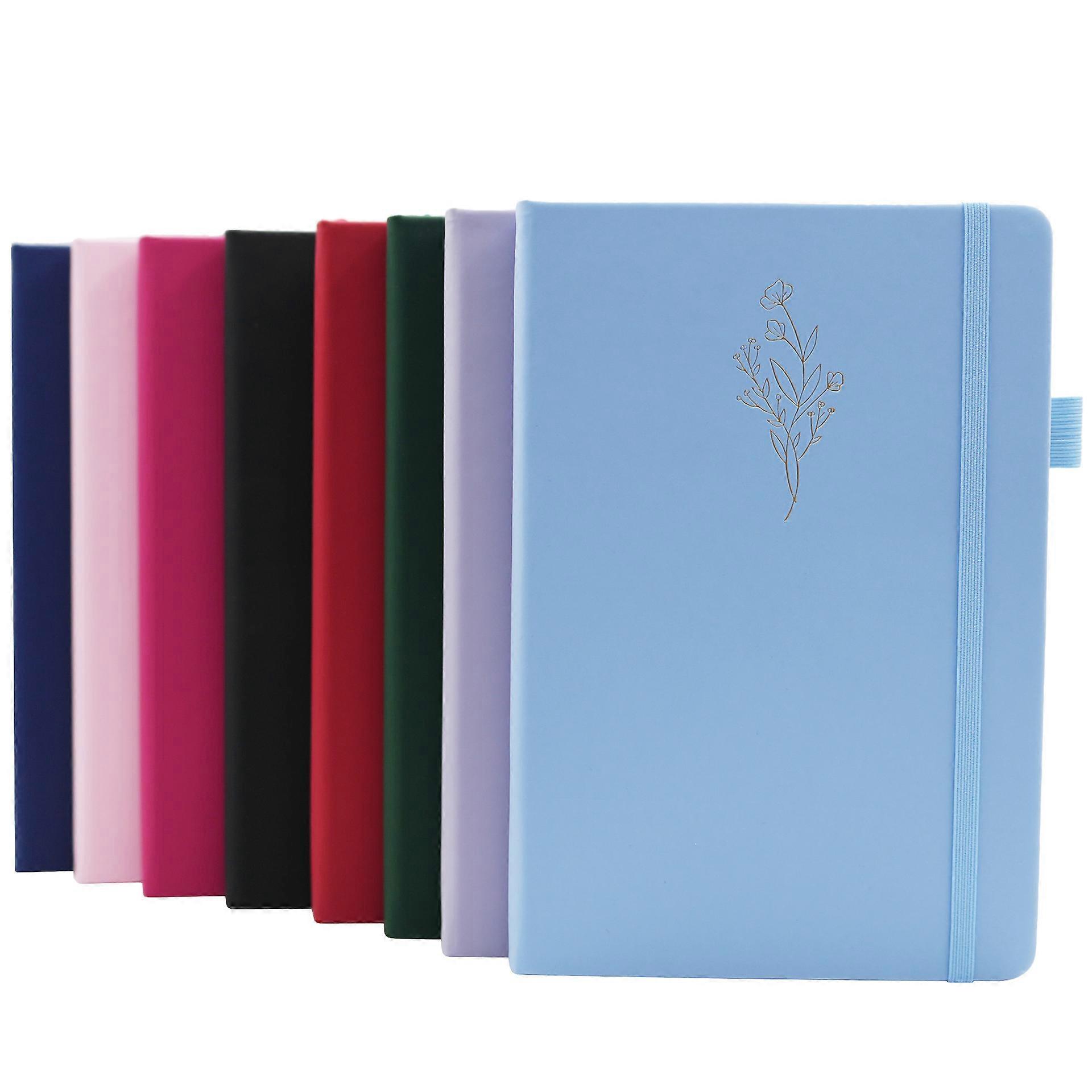 A5 high value book new office notebook diary strap notepad simple horizontal line book