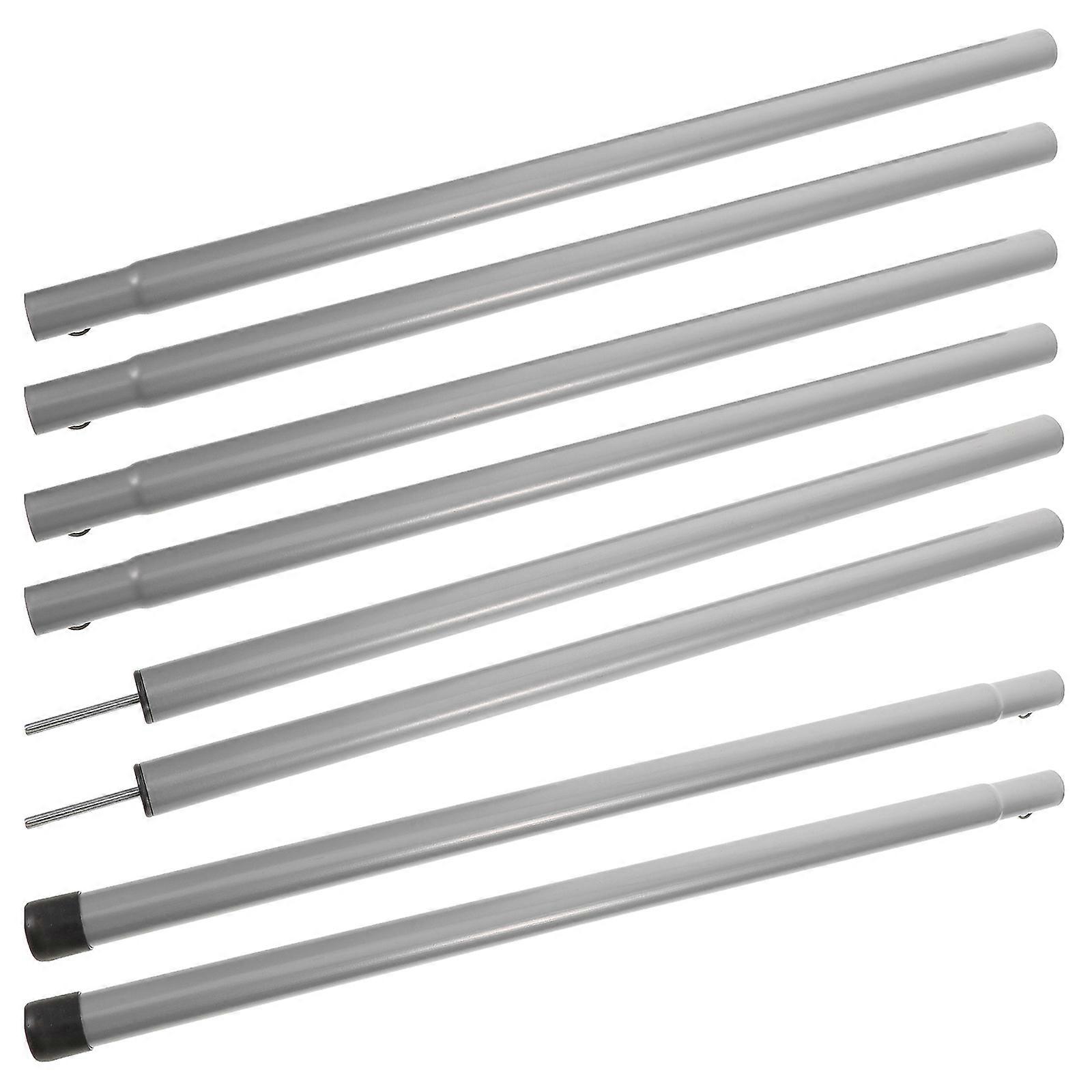 Outdoor Canopy Pole Tent Poles For Tarp Heavy Duty Durability 2 1M Length Simple And Sleek Tent Support Rod 2 Sets