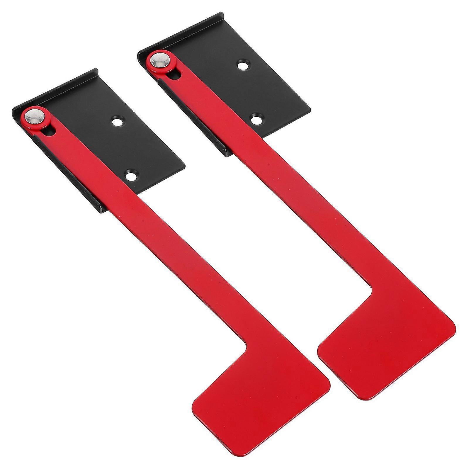 2 Set Mailbox Flag Replacement Kit Easy to Install Mailbox Flag Universal Adhesive Flags for Outdoor Mailbox Decoration Metal Mailbox Flag