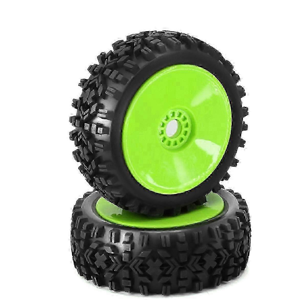 4PCS 1/8 RCホイールタイヤラバー120MM 112MMタイヤ17mmハブ六角、特定のブランドのRCカーオンロードオフロード用