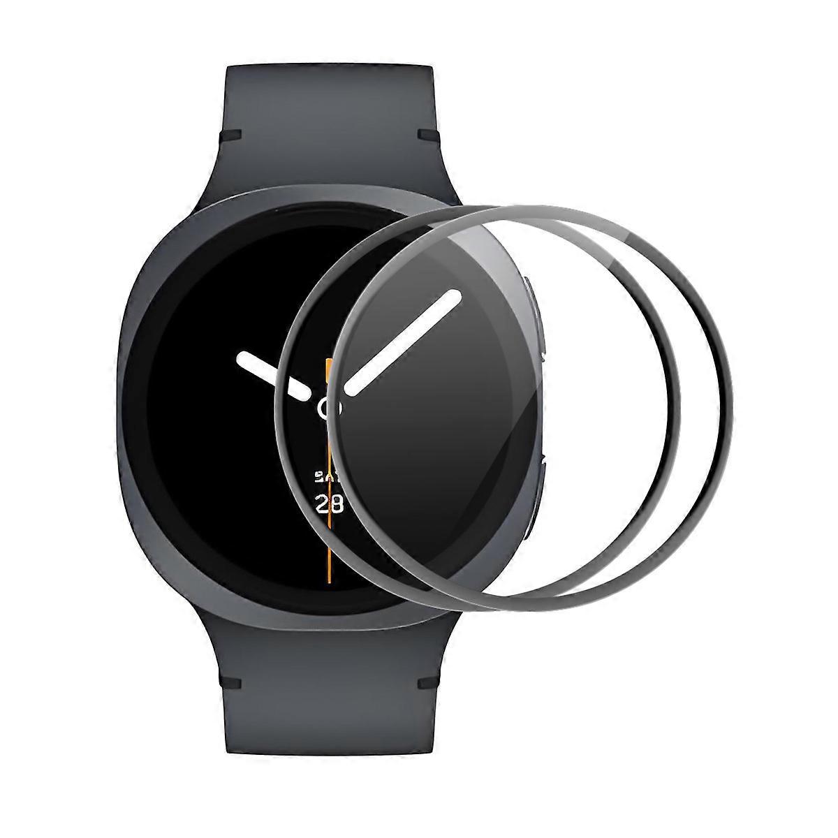 Samsung Galaxy Watch8 40mm 2PcsスクリーンプロテクターENKAY HAT PRINCE 3D湾曲PC + PMMAウルトラクリアフィルムに対応