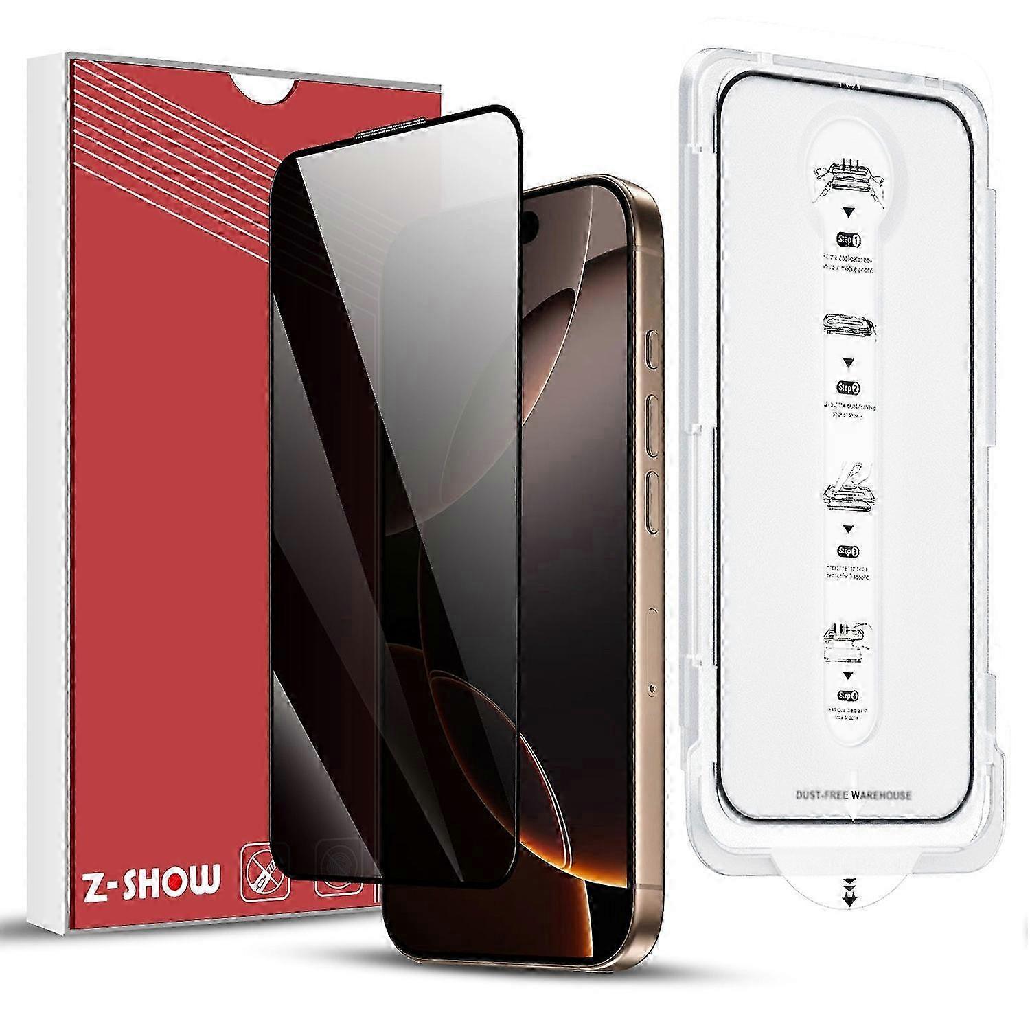 Type A Anti-Spy Screen Protector for Smartphone with Dust-Proof Net