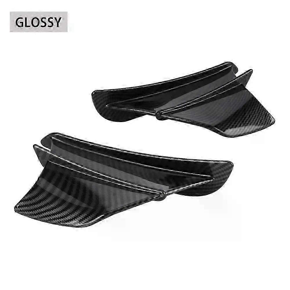 For Yamaha Yzf R1 R1m R7 R6 R3 R125 Fz6r Tzr50 Fz1 Fazer 8 Motorcycle Fairing Side Winglet Aerodynamic Wing Deflector Spoiler