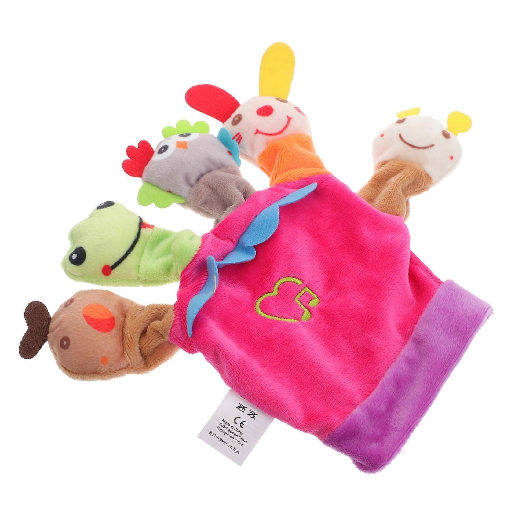 Interactive animal finger puppets for hand puppets, creativity, and storytelling. Lightweight and. Versatile for boys and animal designs in pink.