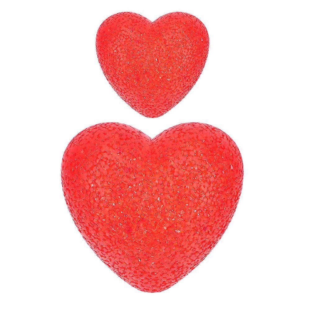Luminous Heart Night Lamp Favor for Dances, Stage Performances, Camping, and Celebrations 2pcs Set