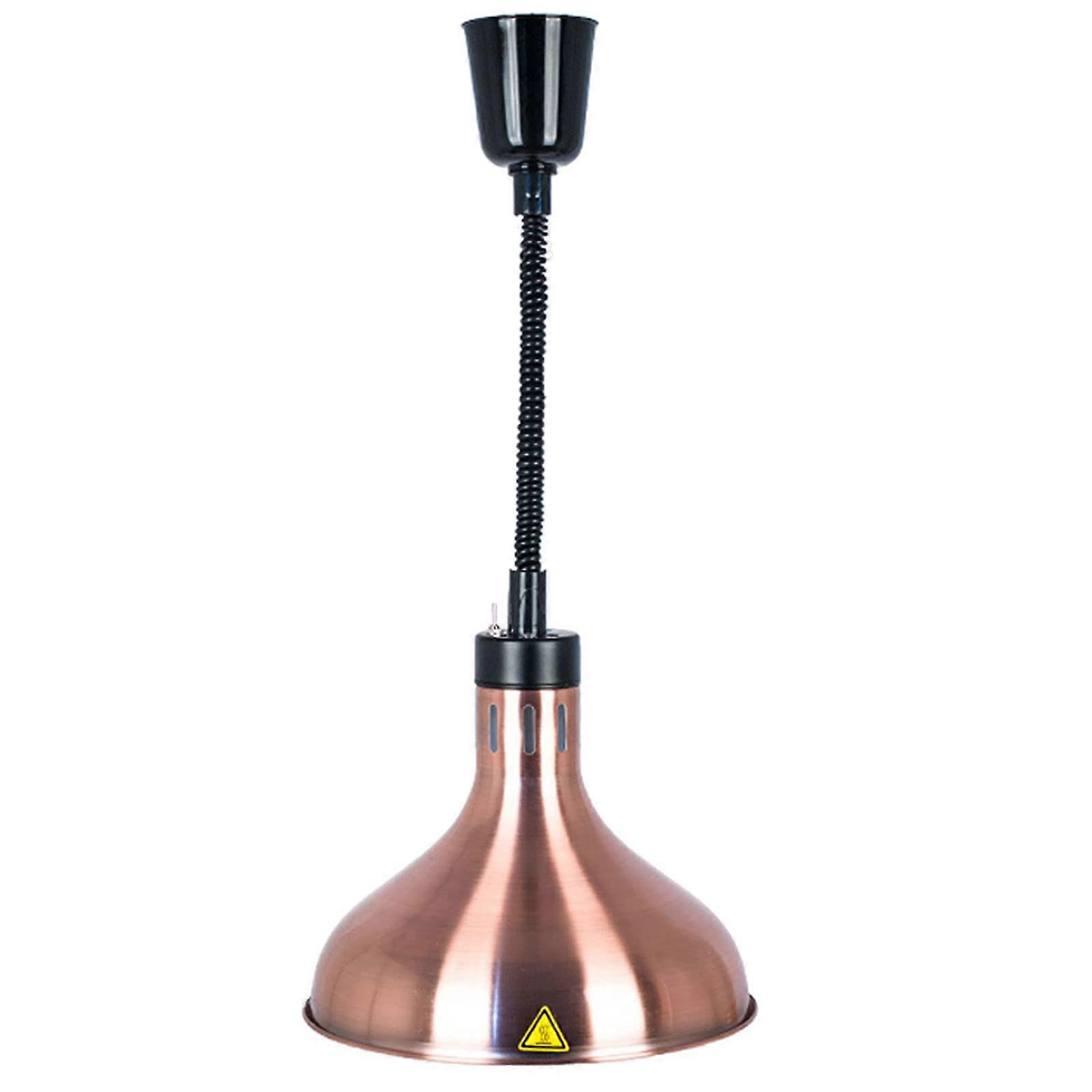 250W food warmer lamp, adjustable 60–180 cm, retractable