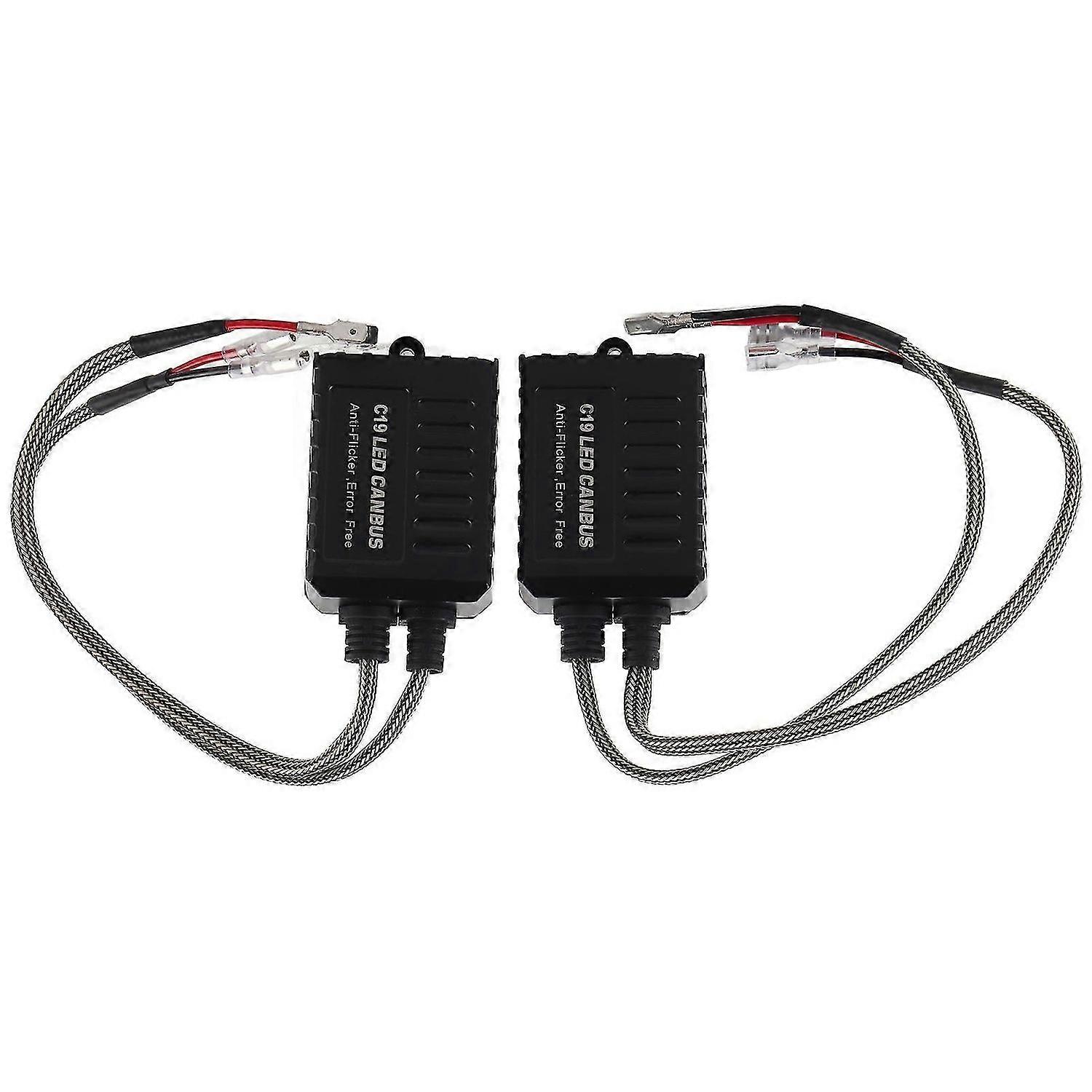 C19 H1 Car Load Resistor Error Canceller LED Decoder Canbus Free Wiring Canceller Decoder