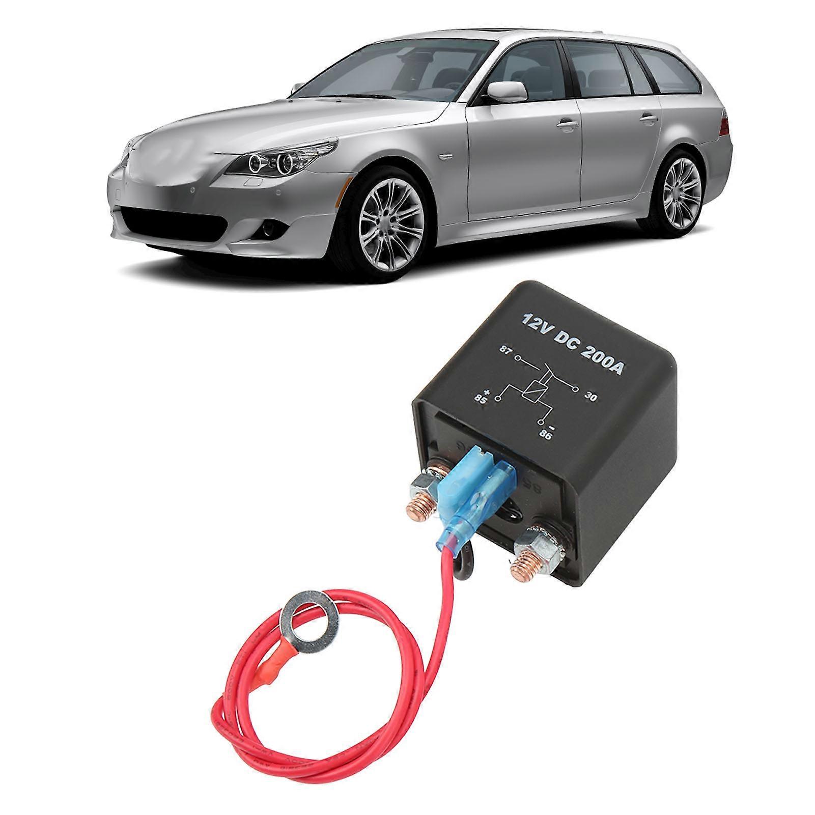 12V Car Remote Control Power Off Switch Shockproof Sensitive Compact for Pickup Trucks Agricultural Vehicles 