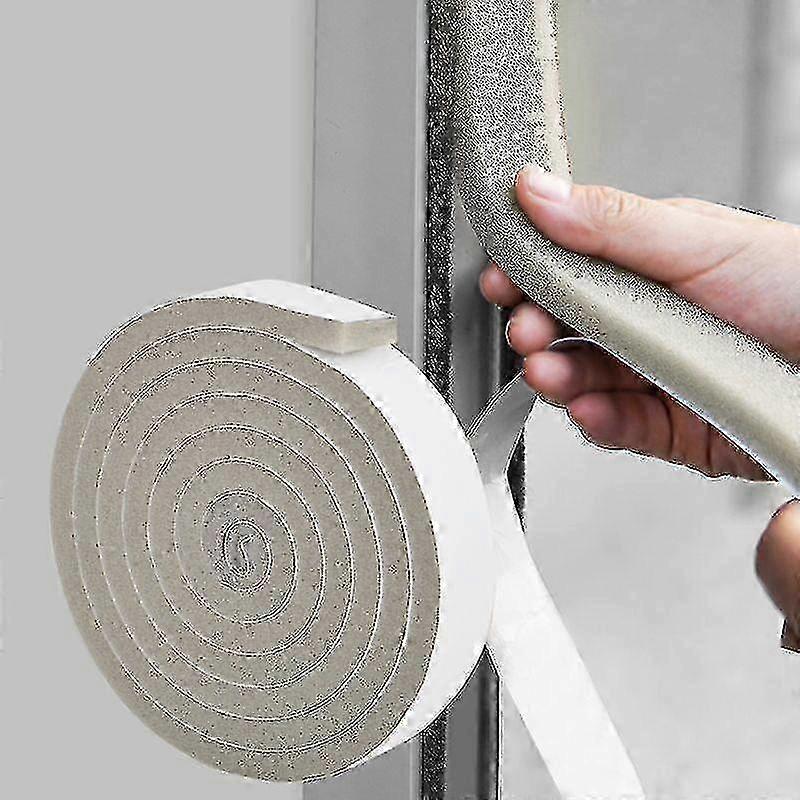 4m Pu Sponge Foam Seal Strip Tape Adhesive Anti Collision Soundproof Weather Stripping Foam Insulation Acustic Foam SZRH A-F