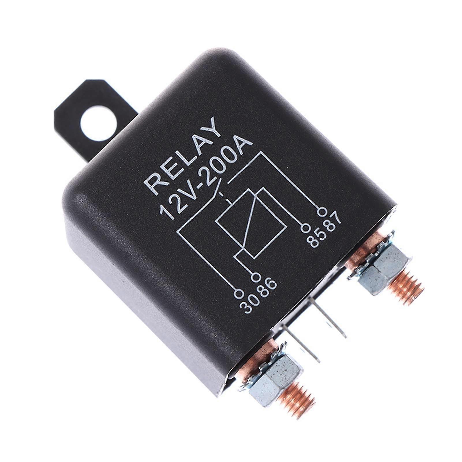 12 V 200 A performance split charge/winch relay