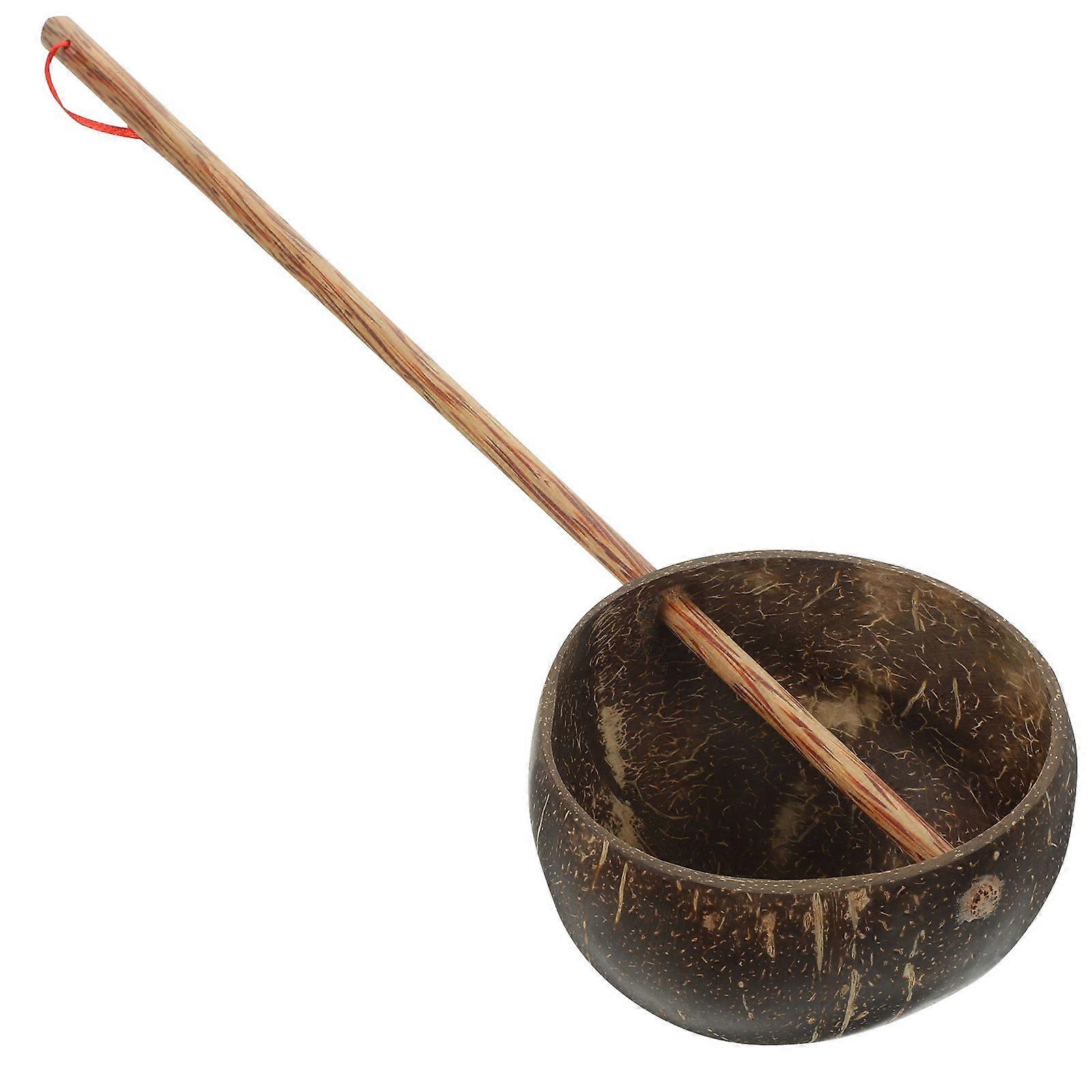 Coconuts Shell Water Scoop Multifunction Bath Spoon Creative Water Spoon Household Ladle