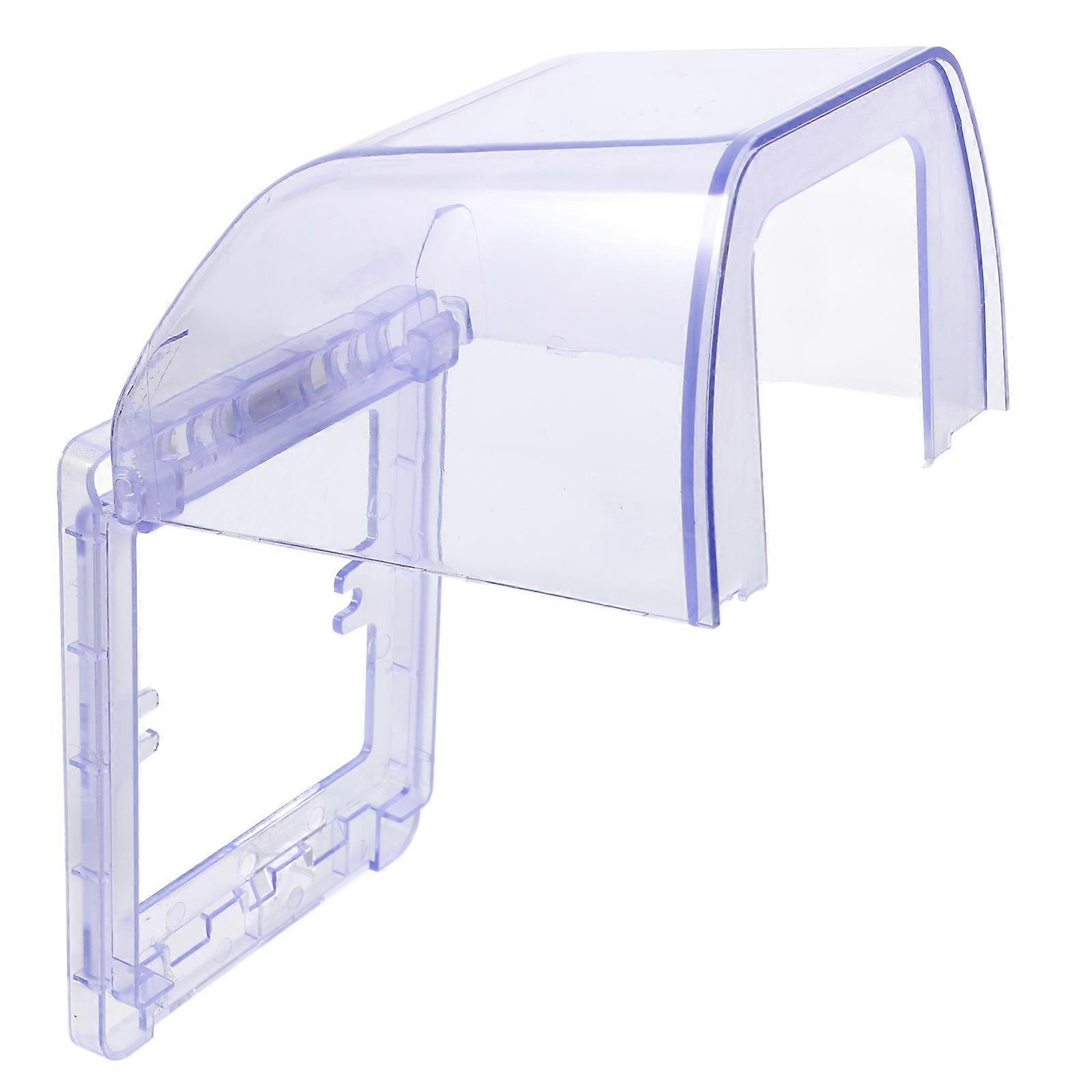 Outlet Plug Covers Waterproof Box 86 Type For Kitchen Extend Device Lifespan Plastic 1Pack