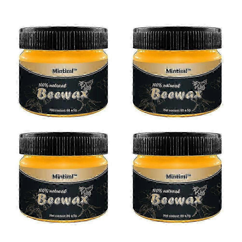 4 PC شمع العسل الخشب توابل الشمع الخشب تلميع شمع العسل شمع العسل الخشب البولندية الخشب توابل شمع العسل الأثاث العناية بشمع العسل شمع العسل