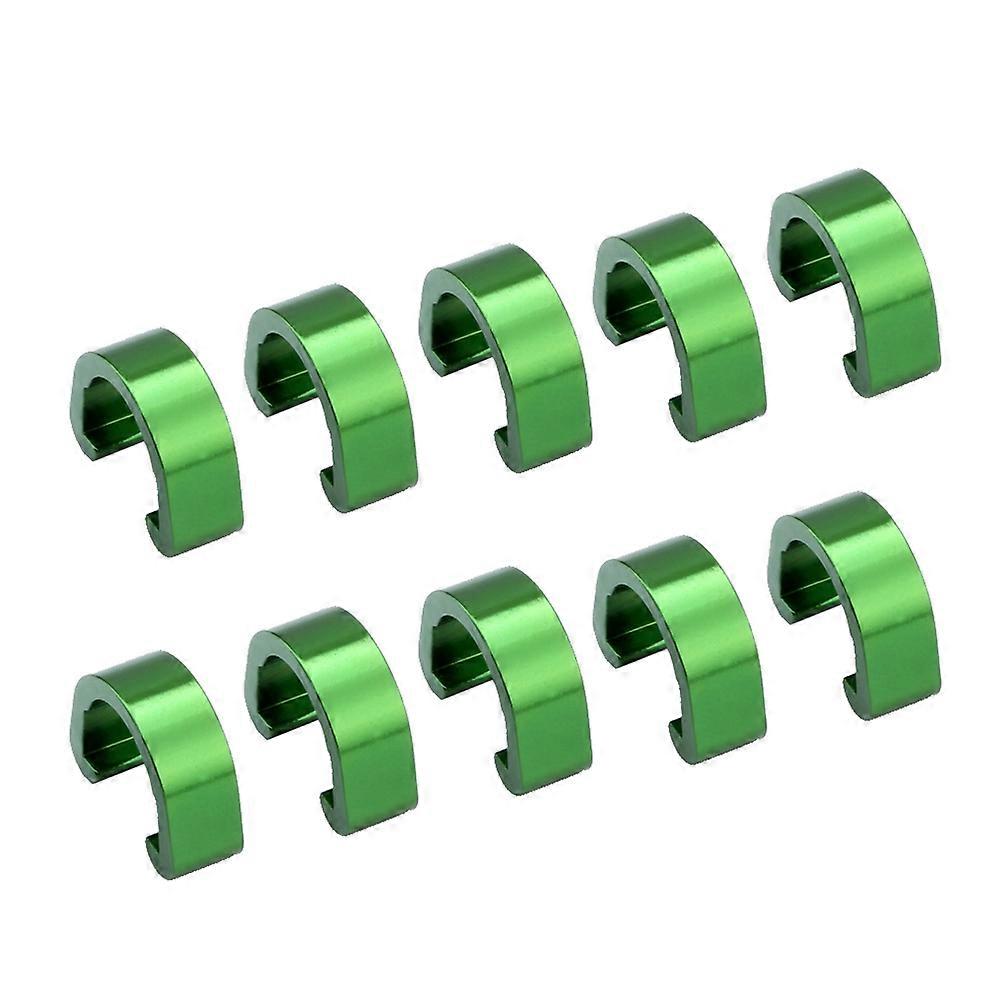 Here's a well structured product description for your **10pcs Shaped Bike Buckle Clips Aluminum Alloy Wire Clamps**:
### π΄ 10pcs Shaped Bike